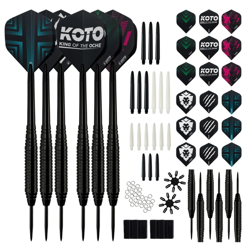 KOTO Black Brass Darts set