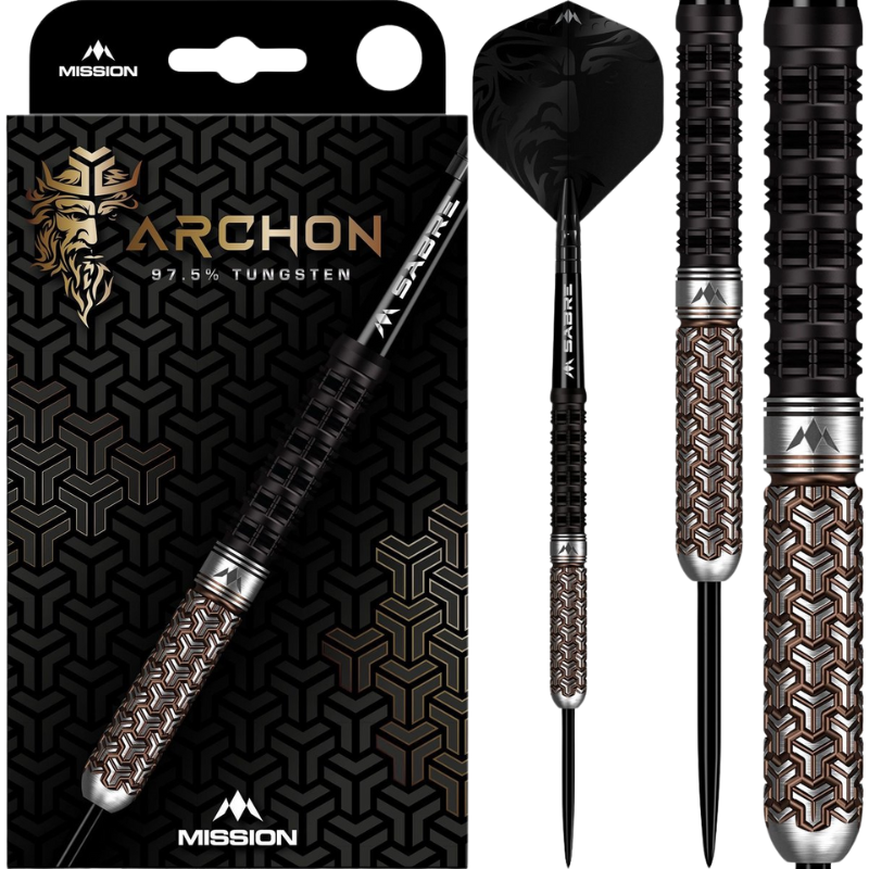 Mission Archon Black and Bronze 97,5% - Review - Dartpijlen | Dartplein