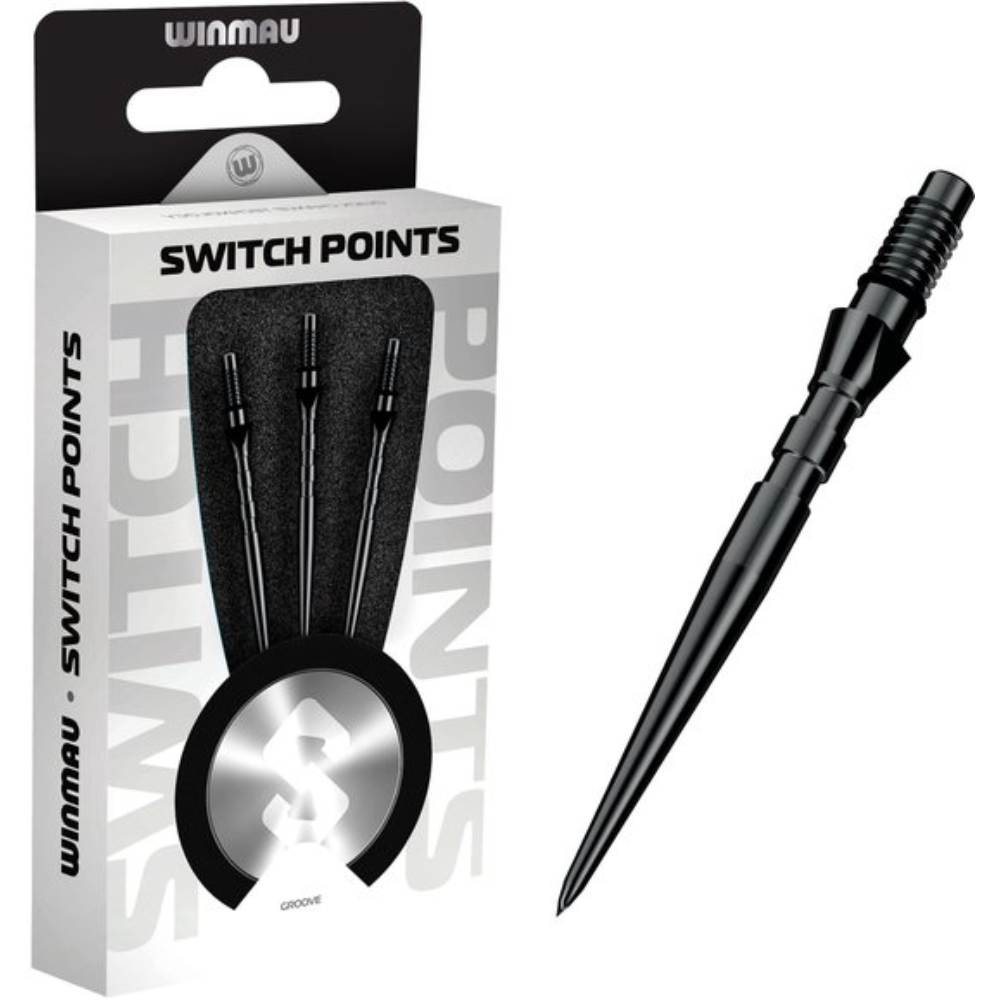 Winmau Switch Point Groove Black